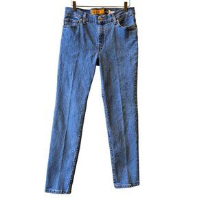 Vintage 90s Y2K Levis SilverTab Lowcut Tapered Jeans 28 Blue Denim Women